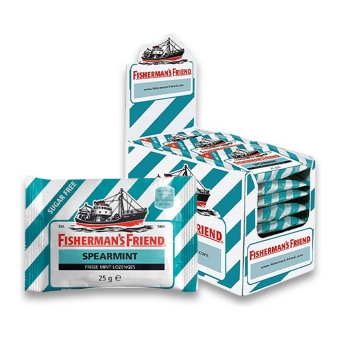 Fisherman's Friend - Spearmint Suikervrij - 24 Stuks