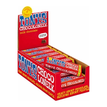 Tony's Chocolonely - Melk - 35x 50g