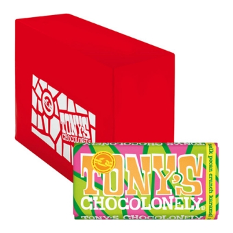 Tony's Chocolonely - Melk Pecan Crunch Karamel - 15x 180g