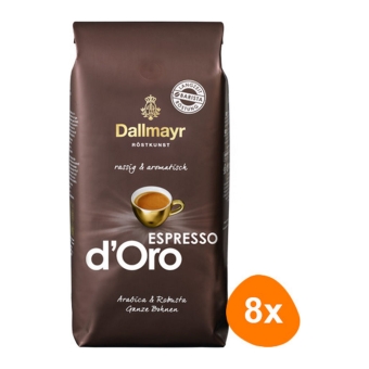 Dallmayr - Espresso d'Oro Bonen - 8x 1kg