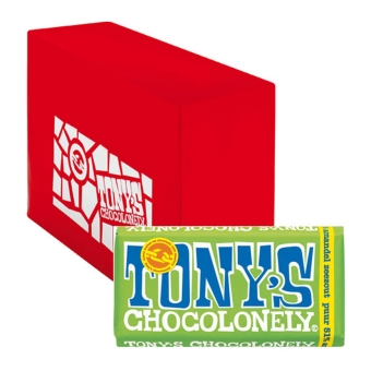 Tony's Chocolonely - Puur Amandel Zeezout - 15x 180g