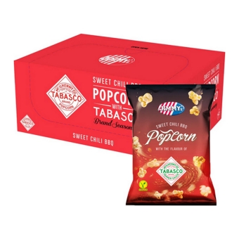 Jimmy's - Popcorn Tabasco Sweet Chili BBQ - 21 Minizakjes