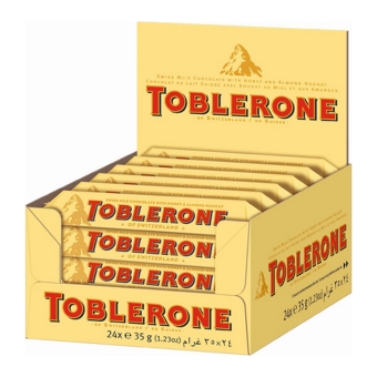 Toblerone - Chocoladereep Melk - 24x 35g