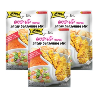 Lobo - Sate Marinade & Saus - 3x 100g