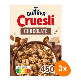 Quaker - Cruesli Cho­co­la­de - 3x 450g