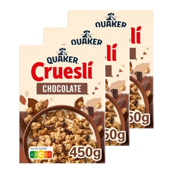 Quaker - Cruesli Cho­co­la­de - 3x 450g