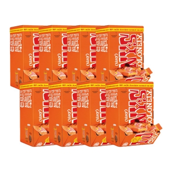 Tony's Chocolonely - Tiny Tony's Melk Karamel Zeezout - 8x 900g