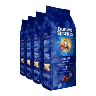 Douwe Egberts - Décafé Bonen - 4x 500g