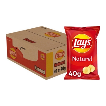 Lay's - Naturel - 20 Minizakjes