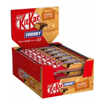 Kitkat Chunky Peanut Butter - 24 Repen