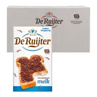 De Ruijter - Chocoladehagel melk - 6x 390g