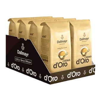 Dallmayr - Crema d'Oro Koffiebonen - 8x 1kg