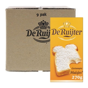 De Ruijter - Gestampte muisjes - 9x 270g