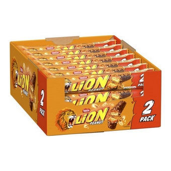 Lion - Chocoladereep Peanut (2-pack) - 28 Repen