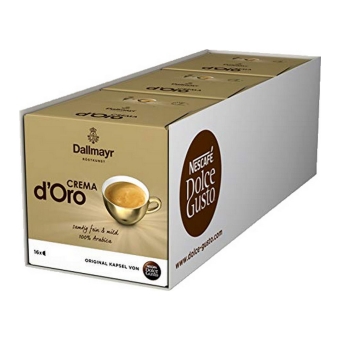 Dolce Gusto - Dallmayr Crema d'Oro - 3x 16 Capsules