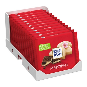 Ritter Sport - Marsepein - 12x 100g