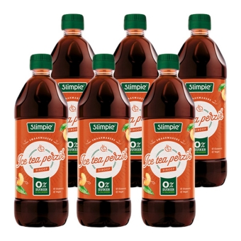 Slimpie - Ice tea Perzik Siroop - 6x 650ml