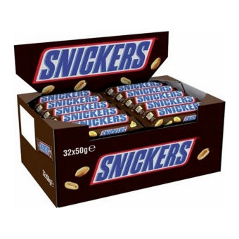 Snickers - Chocoladereep (Single) - 32 Repen
