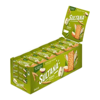 Sultana - Fruit Biscuit Appel - 24x 3 stuks