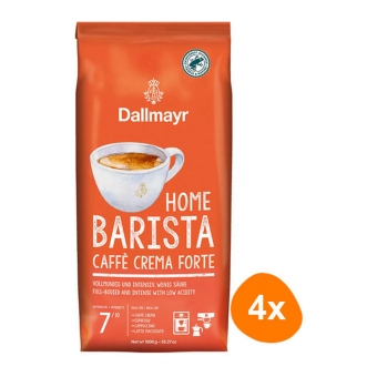 Dallmayr - Home Barista Caffè Crema Forte Bonen - 4x 1kg