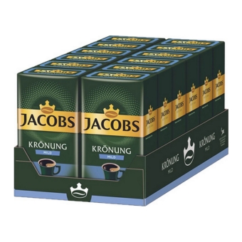Jacobs - Kronung Mild Gemalen koffie - 12x 500g