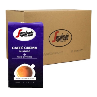 Segafredo - Caffe Crema Gustoso Bonen - 4x 1kg