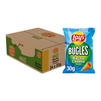 Lay's - Bugles Nacho Cheese - 24 Minizakjes