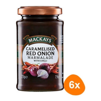 Mackays - Caramelised Red Onion Marmalade met Chili - 6x 225g