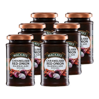 Mackays - Caramelised Red Onion Marmalade met Chili - 6x 225g