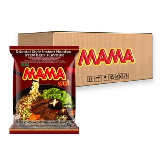 Mama - Instant Noedels Stoofvlees - 30 zakjes