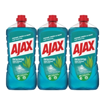 Ajax - Allesreiniger Eucalyptus - 3x 1,25ltr