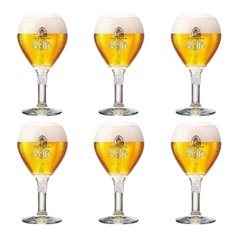 Leffe - Chalice bierglas 330ml - 6 stuks