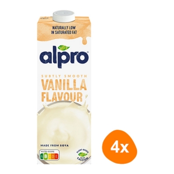 Alpro - Soja Drink Vanille - 4x 1ltr