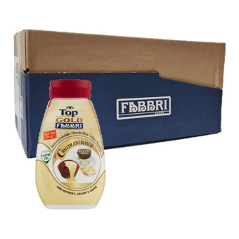Fabbri - Mini Topping Witte Chocolade - 12x 165ml