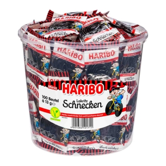 Haribo - Rotella "Drop Jo-Jo's" - 6x 100 Mini zakjes
