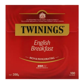 Twinings - English Breakfast Thee - 100 zakjes