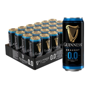Guinness - Draught 0.0% Stout - 24x 440ml