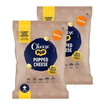 Cheesepop - Gepofte Cheddar kaas - 2x 500g