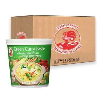 Cock Brand - Groene Currypasta - 24x 400g