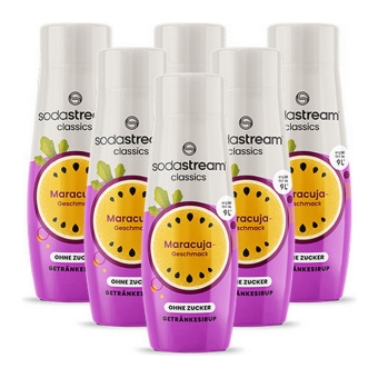 SodaStream - Passievrucht Suikervrij Siroop - 6x 440ml
