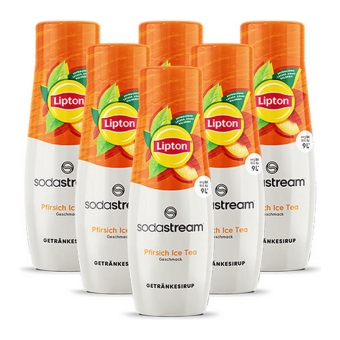 SodaStream - Lipton Ice Tea Perzik Siroop - 6x 440ml