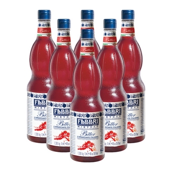 Fabbri - Mixybar Bitter Siroop - 6x 1ltr