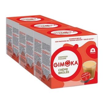 Gimoka - Creme Brulee - 3x 16 Capsules