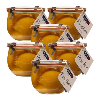 Aarts - Perziken op lichte siroop - 6x 500g