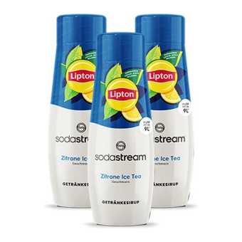 SodaStream - Lipton Ice Tea Citroen Siroop - 3x 440ml