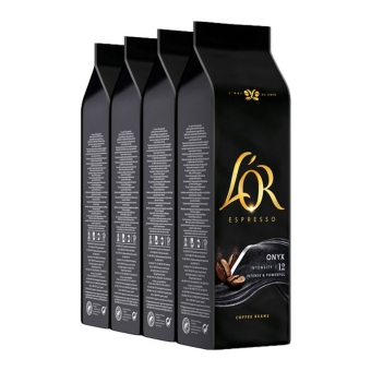 L'OR - Espresso Onyx Bonen - 4x 500g