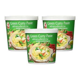 Cock Brand - Groene Currypasta - 3x 400g