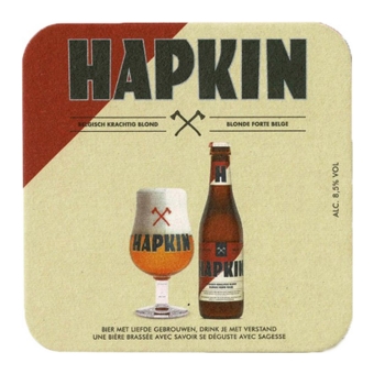 Hapkin - Bierviltjes - 400 stuks (4x 100 stuks)