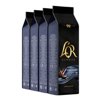L'OR - Espresso Fortissimo Bonen - 4x 500g