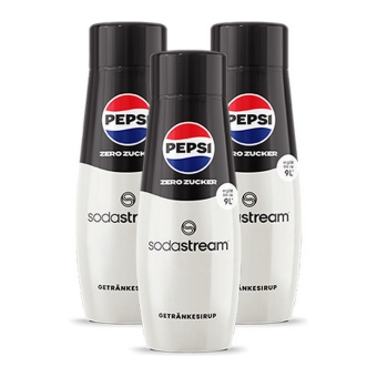 SodaStream - Pepsi Zero Siroop - 3x 440ml